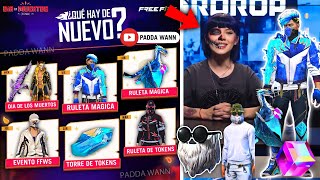 NUEVA AGENDA SEMANAL DE FREE FIRE PUÑOS EVOLUTIVOS SKIN LEGENDARIA EVENTO FFWS ARMA EVO Y MAS 🤯 [upl. by Younglove]