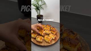 PIGS IN A BLANKET 🌭 Super easy homemade snack [upl. by Ocirred]