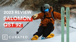 2023 Salomon QST 92 Ski Review 2024 Same Tech Different Graphic  Curated [upl. by Hurley]