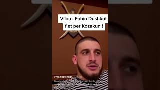 Reagon vellai i Fabio Dushkut per pengmarrjen e Kozak Braci [upl. by Yekcin]