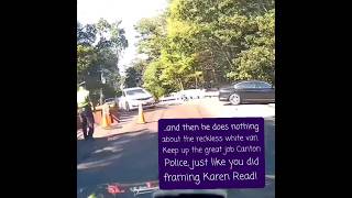 Canton Police are Rude amp Useless at Directing Traffic  Near Miss  Idiots Caught on Dashcam [upl. by Silvia]