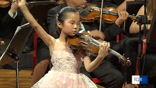 Natsuho Murata：Il Piccolo Violino Magico 2018 Mendelssohn：Violin Concerto Excerpts from News [upl. by Nylidam]