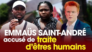 Une antenne d’Emmaüs accusée de traite d’êtres humains  Adrien Quatennens [upl. by Ahsinauq]