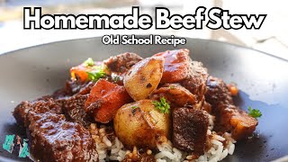 HOW TO MAKE THE MOST DELICIOUS HOMEMADE BEEF STEW  EASY COOKING TUTORIAL [upl. by Lisabeth]