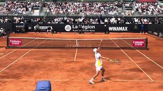 Richard Gasquet Vs Alexandre Muller  SET 1 Open Parc Lyon [upl. by Akimit]