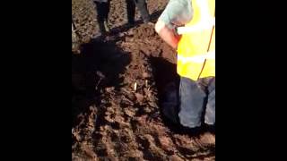 Metal Detecting UK Roman Lead Coffin  Witherley [upl. by Aronos]