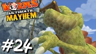 Worms Ultimate Mayhem Lets Play Part 24  Rickamphorhynchus song [upl. by Auhsuj]