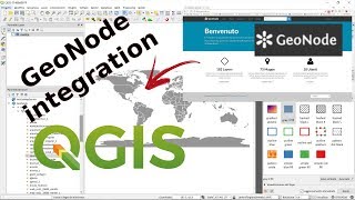 QGIS 30 GeoNode Integration [upl. by Fleming]