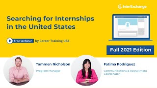 Career Guidance Webinar Searching for Internships Fall 2021 Edition [upl. by Archibald722]