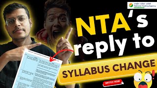 NEET 2024 Latest News By NTA  NEET 2024 Syllabus Changed Again  Dr Anand Mani [upl. by Harim385]