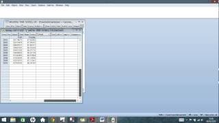 EViews Tutorial Episode 4  Making Graphs [upl. by Atiuqad]