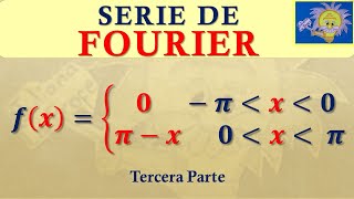 👩‍💻 SERIE DE FOURIER  Cómo graficar y calcular la SERIE Función ni par ni impar  Juliana la Profe [upl. by Keraj]