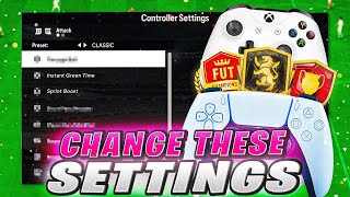 IMPORTANT EA FC 24 Settings you NEED TO CHANGE  Dribbling Heading Passing DIFFERENT TO FIFA [upl. by Stortz318]