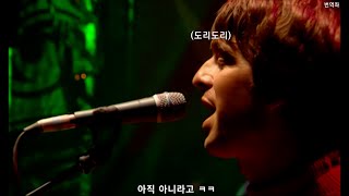 오아시스 Oasis  Whatever 한글 가사 자막  Live in Knebworth 2nd Night [upl. by Jamey]