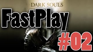 Dark Souls Fast Play 02  Grass Crest Shield Black Knight Halberd and Havels Ring [upl. by Ayahsey336]