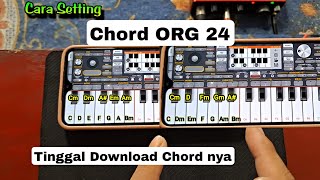 SETTING KUNCI ORG 24 PALING MUDAH  SETTING CHORD ORG 24 [upl. by Atniuqal]