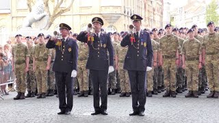 The Last Post ceremony at the Menin Gate [upl. by Airamesor580]