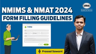 NMIMS amp NMAT 2024 Form Filling Guidelines  How to fill NMAT 2024 form Prasad Sawant [upl. by Euqinna846]