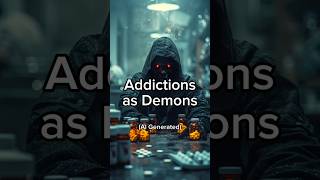 Ai Draws Addictions as Demons [upl. by Sulakcin370]