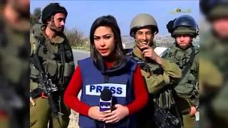 Israeli soldiers mock Palestinian journalist during live broadcast but she does a brilliant job of [upl. by Hogg]