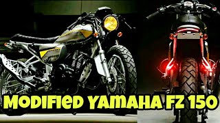 Meet FUZZY  Modified Yamaha FZ 150 Into Cafe Racer By Eimor Customs [upl. by Eerol405]