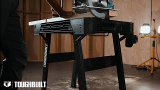 ToughBuilt  Quickset Work Bench [upl. by Tracey75]