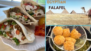 How to Make Authentic Egyptian Falafel Made by Egyptian 👌 The Best Recipe Ever with Fava Beans [upl. by Auguste]