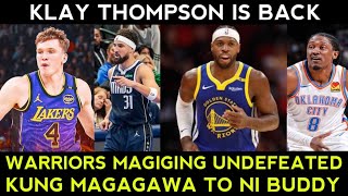 Klay Thompson is back Dalton Knecht ang STAR ng Lakers Ang KOTA ni Buddy Heild napansin [upl. by Humph233]