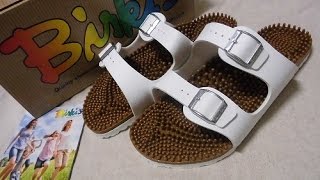 ビルケンシュトック BIRKENSTOCK ビルキー birkis サンダル スーパーノッピー 開封レビュー [upl. by Faludi368]