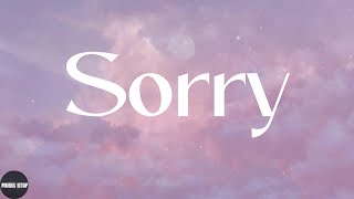 Justin Bieber  Sorry Lyrics [upl. by Daniell]