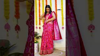 5 Useful Tips for Silk Saree Draping ✅💡saree sareedrapings beautynstyle [upl. by Verner]