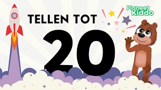 Leren Tellen Van 1 Tot 20 • Cijfers Leren • Leerzame Kinderfilmpjes • Number 1 to 20 in Dutch [upl. by Eonak]