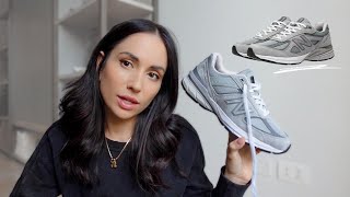 New Balance W 990 v5 👟 UNBOXING  First Impressions Fit Sizing  2021 [upl. by Maya]