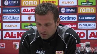 FC Augsburg Pressekonferenz vor Leverkusen [upl. by Dianemarie]