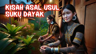 KISAH ASAL USUL SUKU DAYAK KALIMANTAN [upl. by Goat]