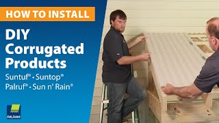 How to SUNTUF® Installation DIY [upl. by Zia]