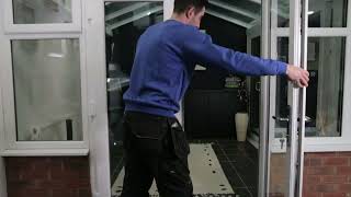 Door Hinge Adjustment  How to Videos [upl. by Alle]