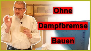 Ohne DAMPFBREMSE bauen geht das  hanfdämmung [upl. by Weldon]