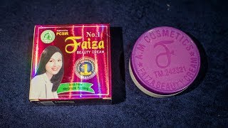 Faiza Beauty cream Bangla Review  Skin whitening cream BD [upl. by Anilorak]