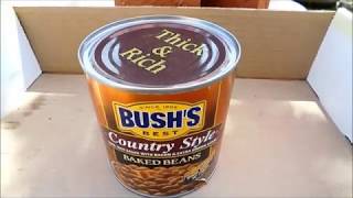 BUSHS Country Style Baked Beans Sweet baked beans [upl. by Ynnattirb]