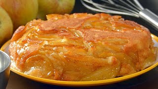 Tarta de Manzana en Sartén 🍎 ¡100 SIN HORNO ✅ [upl. by Zenia]