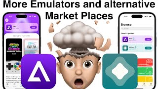 Altstore is first official alternative market place for iOS Delta Emulator on the App Store [upl. by Saimerej]