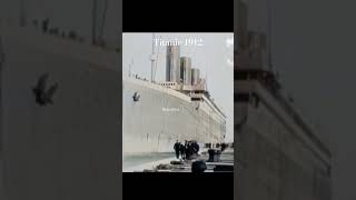 Titanic 1912 real footage shortstitanicstory shortsvideo titanic [upl. by Marlo669]