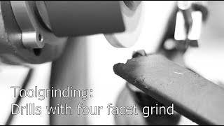 Toolgrinding Four facet grind [upl. by Wiencke311]