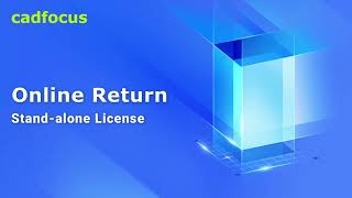 ZWCAD 2022 Software Online Return Standalone License Video [upl. by Ellac]