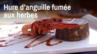 Recette de chef  hure danguille fumée aux herbes [upl. by Attebasile]