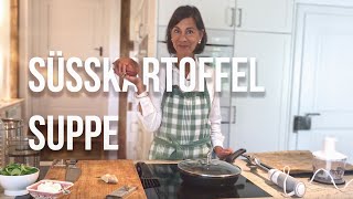 Rezeptvideo SüßkartoffelSuppe – mit Dagmar von Cramm [upl. by Zobias]