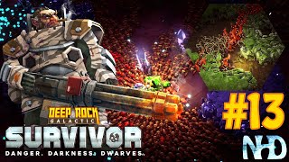 Lets Play Deep Rock Galactic Survivor Main Mission Hollow Bough  Gunner 13 [upl. by Yelats146]