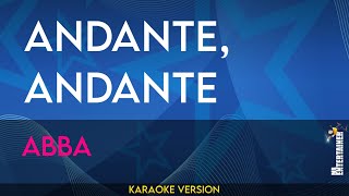 Andante Andante  Abba KARAOKE [upl. by Enrobyalc]