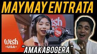 Maymay Entrata performs quotAmakabogeraquot LIVE on the Wish USA Bus  REACTION [upl. by Ordnael]